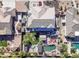 Bird's eye view of house, pool, and expansive backyard at 13210 W Palo Verde Dr, Litchfield Park, AZ 85340