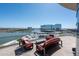 Relaxing patio with city and lake views at 140 E Rio Salado Pkwy # 1205, Tempe, AZ 85281