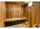 Traditional wooden sauna with two benches at 140 E Rio Salado Pkwy # 1205, Tempe, AZ 85281