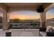 Private balcony boasting stunning sunset and mountain views at 14179 E Kalil Dr, Scottsdale, AZ 85259