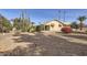 View of backyard with gravel and desert plants at 18606 N Iona Ct, Sun City West, AZ 85375