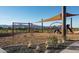 Community playground with shade structures, play equipment, and mountain views at 19320 W Missouri Ave, Litchfield Park, AZ 85340