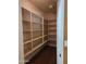 Walk-in pantry with ample shelving at 20356 N 261St Dr, Buckeye, AZ 85396