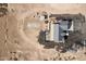 Aerial view of a house under construction on a large lot at 23527 W Estes Way, Buckeye, AZ 85326