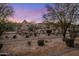 Landscaped backyard with desert landscaping and mountain views at 26698 N 104Th Way, Scottsdale, AZ 85262