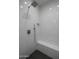 Large walk-in shower with a built-in seat and modern fixtures at 26698 N 104Th Way, Scottsdale, AZ 85262