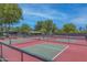 Well-maintained pickleball courts with surrounding landscaping at 29308 N 132Nd Ln, Peoria, AZ 85383