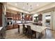 Gourmet kitchen with granite countertops and stainless steel appliances at 34709 N 48Th St, Cave Creek, AZ 85331