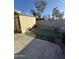 Backyard with artificial turf and a storage shed at 3646 N 69Th Ave # 55, Phoenix, AZ 85033