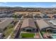 Aerial view showing home and community amenities at 37029 N Andravida Dr, San Tan Valley, AZ 85140