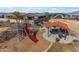 Community playground with play structures at 37029 N Andravida Dr, San Tan Valley, AZ 85140