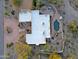 Aerial view of house, pool, and backyard oasis at 38844 N Spur Cross Rd, Cave Creek, AZ 85331