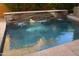 Relaxing waterfall feature for the private pool area at 3982 E Sandpiper Dr, Phoenix, AZ 85050