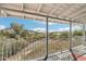 Covered balcony offering scenic views and mountain backdrop at 4344 E Desert Crest Dr, Paradise Valley, AZ 85253