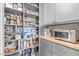 Well-organized pantry with ample shelving and counter space at 5609 W Posse Dr, Eloy, AZ 85131