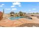 Inviting pool and spa with waterfall feature at 7110 W Villa Lindo Dr, Peoria, AZ 85383