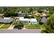 Aerial view of a single-story home with a landscaped yard and walkway at 7528 N 10Th St, Phoenix, AZ 85020