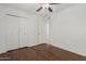 Light and airy bedroom with double door closet at 955 N Jay St, Chandler, AZ 85225