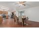 Bright kitchen with stainless steel appliances and granite countertops at 955 N Jay St, Chandler, AZ 85225