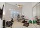 Home gym with various exercise equipment at 11691 E Turquoise Ave, Scottsdale, AZ 85259