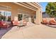 Relaxing patio with comfortable seating and views at 11691 E Turquoise Ave, Scottsdale, AZ 85259
