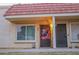 Condo entrance with tiled roof and double doors at 17241 N 16Th Dr # 10, Phoenix, AZ 85023