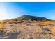 View of a desert landscape with mountains in the background at 20435 N 39Th Dr, Glendale, AZ 85308