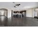 Open floor plan with a view of the kitchen and hallway at 22174 E Creekside Dr, Queen Creek, AZ 85142