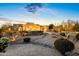 Stunning desert contemporary home with landscape lighting at 22400 N 93Rd St, Scottsdale, AZ 85255