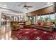 Open living space with a view into the kitchen area at 26702 W Sierra Pinta Dr, Buckeye, AZ 85396