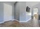 Interior entryway with light gray walls and tiled floor at 3121 E Hackamore St, Mesa, AZ 85213
