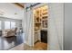 Open pantry with ample shelving for storage at 3121 E Hackamore St, Mesa, AZ 85213
