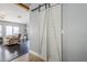 Well-organized pantry with barn door entry at 3121 E Hackamore St, Mesa, AZ 85213