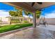Flagstone patio with a swing and a view of the backyard at 6512 W Eagle Talon Trl, Phoenix, AZ 85083
