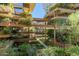 Aerial view of a lush, modern building complex at 7131 E Rancho Vista Dr # 3002, Scottsdale, AZ 85251