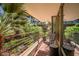 Private balcony overlooking lush courtyard at 7131 E Rancho Vista Dr # 3002, Scottsdale, AZ 85251