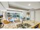 Open concept kitchen with granite counters and stainless steel sink at 7131 E Rancho Vista Dr # 3002, Scottsdale, AZ 85251