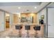 Modern kitchen with stainless steel appliances at 7131 E Rancho Vista Dr # 3002, Scottsdale, AZ 85251