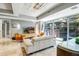 Light and airy living room with floor to ceiling windows at 7131 E Rancho Vista Dr # 3002, Scottsdale, AZ 85251