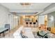 Open concept living room, kitchen, and breakfast bar at 7131 E Rancho Vista Dr # 3002, Scottsdale, AZ 85251