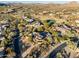 Aerial view of home and surrounding community at 26325 N 107Th Way, Scottsdale, AZ 85255