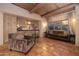 Cozy kitchenette with wooden cabinets and tiled floors at 26325 N 107Th Way, Scottsdale, AZ 85255