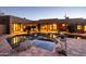 Luxury pool and spa with a hot tub and patio area at 26325 N 107Th Way, Scottsdale, AZ 85255