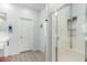 Clean bathroom with shower and a separate toilet area at 1094 S 151St S Ln, Goodyear, AZ 85338