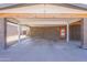 Spacious carport with brick support columns leading to the front door at 1219 E Seldon Ln, Phoenix, AZ 85020