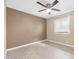 Bedroom with wood-look floors and ceiling fan at 12451 N Cherry Hills E Dr, Sun City, AZ 85351