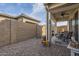 Backyard with patio, gravel, and seating at 1255 N Arizona Ave # 1109, Chandler, AZ 85225