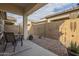 Small backyard with gravel and seating area at 1255 N Arizona Ave # 1109, Chandler, AZ 85225