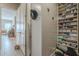 Convenient hallway closet with shelving for shoes and storage at 1255 N Arizona Ave # 1109, Chandler, AZ 85225