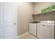 Laundry room with washer and dryer at 1255 N Arizona Ave # 1109, Chandler, AZ 85225